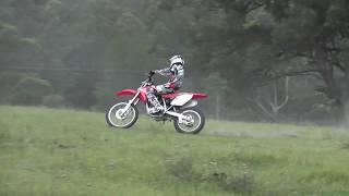 The good old CRF150r back in the day [upl. by Milzie975]