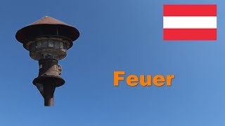 Sirenensignal quotFeuerquot Österreich [upl. by Layman]