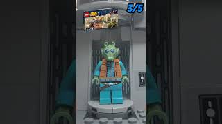 LEGO Star Wars MINIFIGURE GAUNTLET PT 3 lego legostarwars viral studstache expensive rare [upl. by Aicekat]