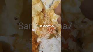 Tasty tasty veg meal 🤤🤤Sarikabetha7 food trending lunchbox ytshorts shorts [upl. by Lull346]