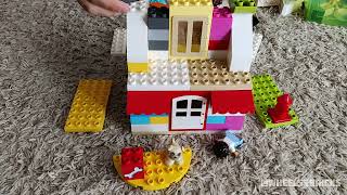 Duplo House Building Time  How To Build Lego Duplo House  ASMR For Kids [upl. by Craggie139]