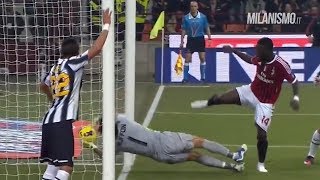 IL GOL DI MUNTARI MILANJUVE 25022012  HD [upl. by Joiner116]