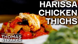 Harissa Chicken Thighs Gorillas  Tasty Business [upl. by Laehpar]