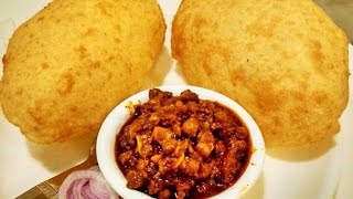 Chole Bhature  Bhatura recipe with quick Chole Masala [upl. by Yenruogis809]