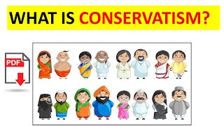 What is Conservatism  UGC NTA NET  Political Science hindi [upl. by Lytle]