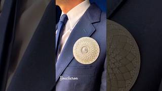 Sapphire Elegance 🔷️ Boucherons Stunning Ring and Diamond Brooch Creationsquotshorts [upl. by Ennael]