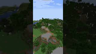 Terraform timelapse 3500 Blocks  minecraft [upl. by Nyladnarb]