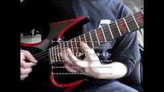 Black Veil Brides  Knives amp Pens Guitar Guide [upl. by Zetrac]