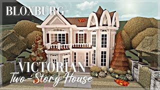 Roblox Bloxburg  Victorian Autumn House  Exterior   Minami Oroi [upl. by Estele]