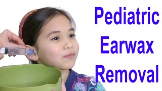 Pediatric Earwax Removal Using a Syringe Ear Flushing [upl. by Favianus]