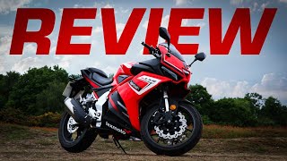 Lexmoto LXR 125 SE Review – 125cc Sports Bike Road Test [upl. by Allak703]