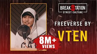 VTEN  Galli Sadak Freeverse and Freestyle  REACTION  Nepali Rap BreakStation Beat by Young Metro [upl. by Cut69]