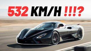 SỰ THẬT VỀ quotCÚ LỪAquot TỐC ĐỘ 532 KMH CỦA SSC TUATARA  SIÊU XE TỚI TỪ HOA KỲ [upl. by Patrizio]