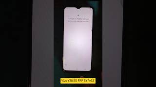 Vivo Y28 5G FRP BYPASS frpsolution frpbypass repair smartphone [upl. by Kraska]