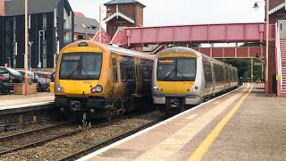 Trains at StratfordUponAvon [upl. by Rothwell]