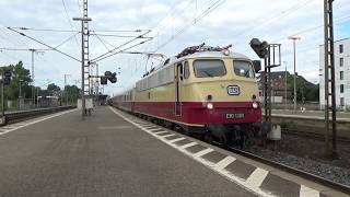 AKE Rheingold mit E10 1309 in Frankfurt am Main Süd Bahnhof [upl. by Australia]