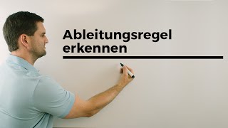 Ableitungsregel erkennen Ableiten Kettenregel ProduktregelQuotientenregel  Mathe by Daniel Jung [upl. by Haididej931]