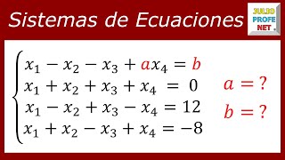 SISTEMA DE ECUACIONES 4×4 POR GAUSS [upl. by Idissak]