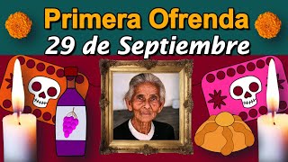 29 de Septiembre Primera Ofrenda del Día de Muertos El Camino de las Almas Inicia con San Miguel [upl. by Ameehsat]