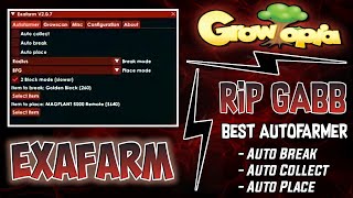 UPDATE  ExaFarm GROWTOPIA V 445 MOD MENU EXAFARM [upl. by Eynttirb980]