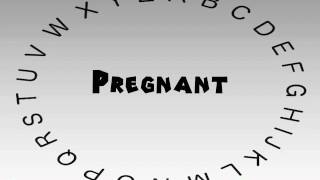 How to Say or Pronounce Pregnant [upl. by Eimiaj675]