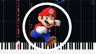 Fight Against Smithy Who Likes Transforming  Super Mario  Intermediate Piano Tutorial [upl. by Houston]