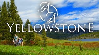 Yellowstone National Park in 4k  Backpacking Hiking and Camping Wyoming [upl. by Lempres]