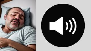 ronflement dun homme  snoring soundeffect bruitage [upl. by Tomkin]