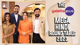 Galatta Plus Mega Hindi Roundtable 2023  Abhishek  Konkona Sen  Bhumi  Vikrant [upl. by Onidranreb923]