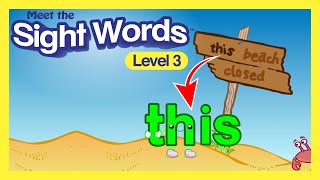 Meet the Sight Words Level 3  Jump Out Segment [upl. by Dickey646]