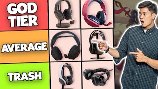 BEST Budget Wireless Gaming Headset Tier List 2024 [upl. by Aimil]