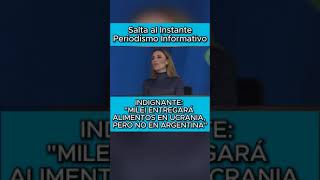 PRINCIPIO DE REVELACIÓN MILEI NO REPARTE ALIMENTO A SU PUEBLO PERO AFUERA SI parati milei [upl. by Solis611]