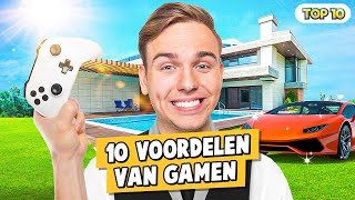 10 VOORDELEN VAN GAMEN [upl. by Tymothy933]