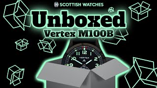 Watch Unboxing  Vertex M100B [upl. by Sharpe75]