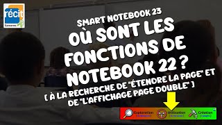 Où sont passés quotÉtendre la pagequot et quotlaffichage page doublequot dans Notebook 23 [upl. by Ellenahs104]