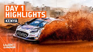 Day 1 Highlights  WRC Safari Rally Kenya 2024 [upl. by Greenman]