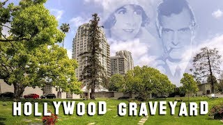 FAMOUS GRAVE TOUR  Westwood 4 Hugh Hefner Virginia Fox etc [upl. by Yraillih]