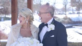 Downtown OKC Winter Glam Colcord Wedding  Oklahoma Videography  Christa and Calvin [upl. by Oderfodog]