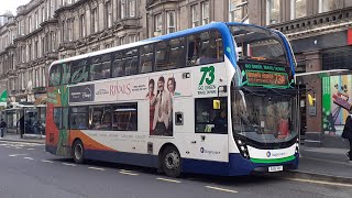 73A Stagecoach Strathtay Volvo B5LH Enviro 400 MMC 13058 SA15 VUY [upl. by Avonasac]