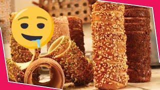 How to Make Chimney CakeKürtőskalács  DELICIOUS RECIPE step by step [upl. by Rovert338]