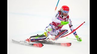 SP  slalom žien 2 kolo KillingtonUSA 26112017 [upl. by Lattonia]