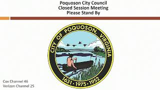 City of Poquoson  City Council Meeting  20240812 [upl. by Dannie525]