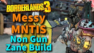 Borderlands 3  BEST Action Skill Zane Build  Messy MNTIS  2024 Mayhem 11  Save File [upl. by Naoj969]