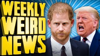 Trump Wants Prince Harry DEPORTED  Weekly Weird News [upl. by Eseneg326]