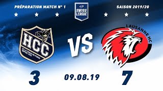 09082019 HC La ChauxdeFonds  Lausanne HC 37 [upl. by Brigitte]