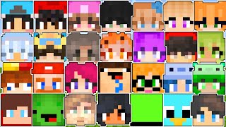 Omz and Roxy vs Cash and Nico vs Johnny and Marty vs Crazy Fan Girls in Minecraft [upl. by Uy]