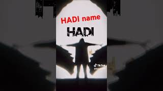 Hadi name comment your namesubscribe [upl. by Jacquenette]