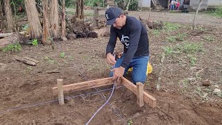 Inicio de obra Casa 10 m x 8 m Escuadra niveles cimentacion instalaciones y piso Video 1 🏡 [upl. by Nauht]