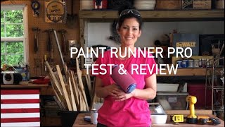 Paint Runner Pro Roller Review and Demonstration IS IT ANY GOOD My honest opinion [upl. by Elwood]