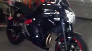 2012 Kawasaki er6n mods [upl. by Yotal]